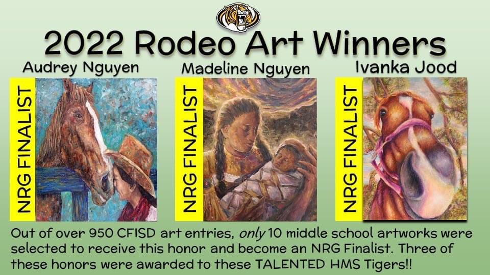 Rodeo art winners